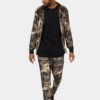 Camo Velvet Velour Track Suit