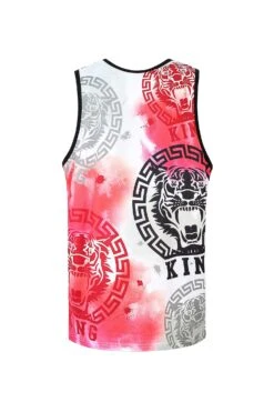 Men's Multicolor King Tiger Tank Top -Victorious 0000s 0001 TT100 KOIFISH 2