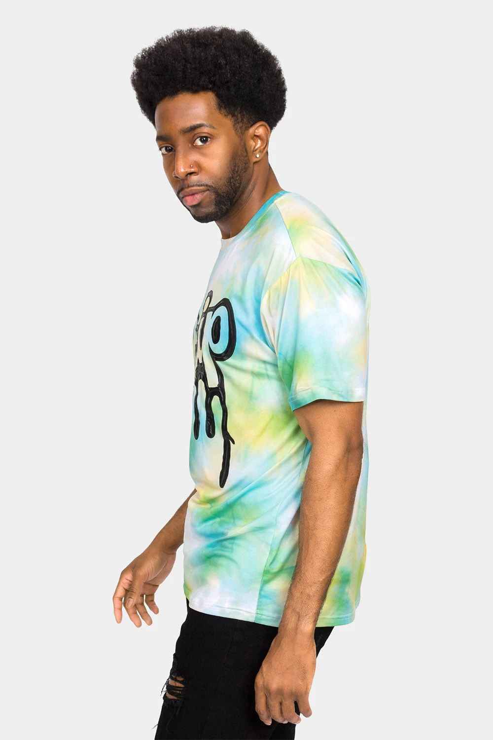 Haze Tie Dye Drip T-Shirt 3 Haze Tie Dye Drip T-Shirt - Image 3