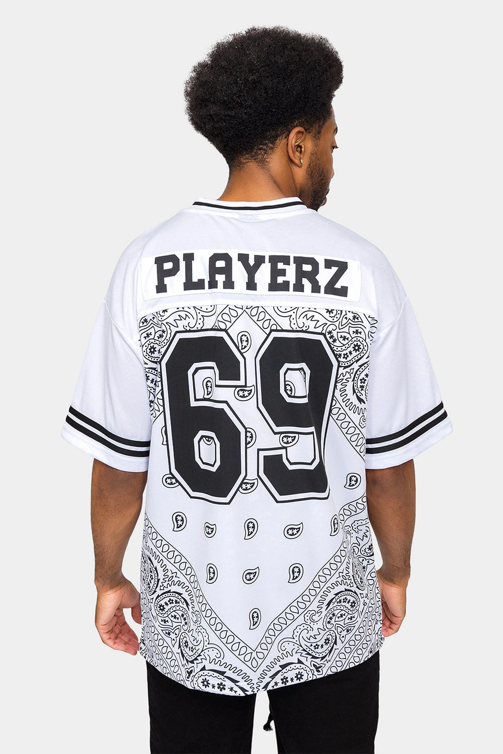 Bandana Paisley 69 Football Jersey 4 Bandana Paisley 69 Football Jersey - Image 4