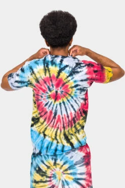 Swirl Tie Dye Cotton Shirt -Victorious 0002 TS7417 MTI 3