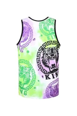Men's Multicolor King Tiger Tank Top -Victorious 0002s 0001 TT100 MINT 2