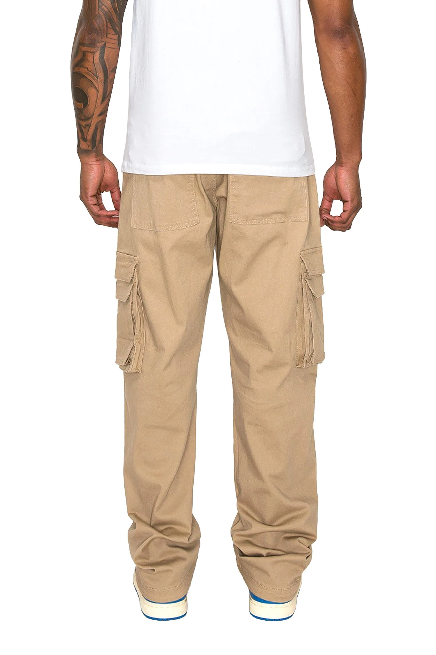 Men's Baggy Relaxed Fit Multiple Pocket Cargo Pants 5 Men's Baggy Relaxed Fit Multiple Pocket Cargo Pants - Image 5