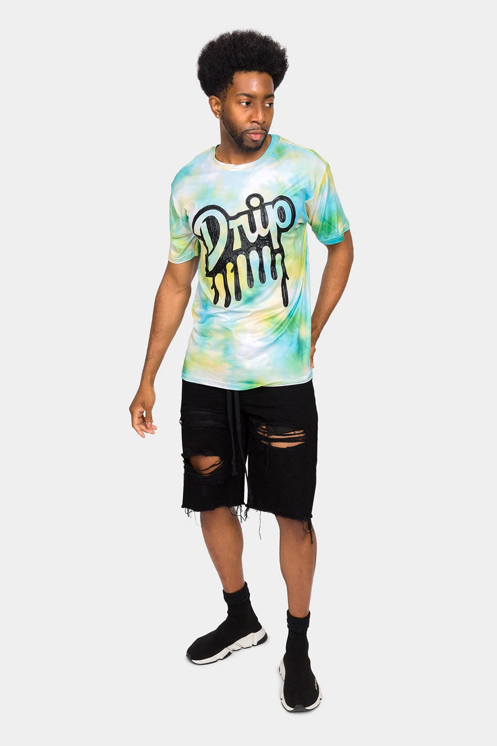 Haze Tie Dye Drip T-Shirt 6 Haze Tie Dye Drip T-Shirt - Image 6