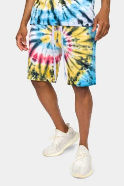 Swirl Tie Dye Cotton Shirt Shorts Set 11 Swirl Tie Dye Cotton Shirt Shorts Set -Victorious 0005 JS57 TS7417 MTI 6