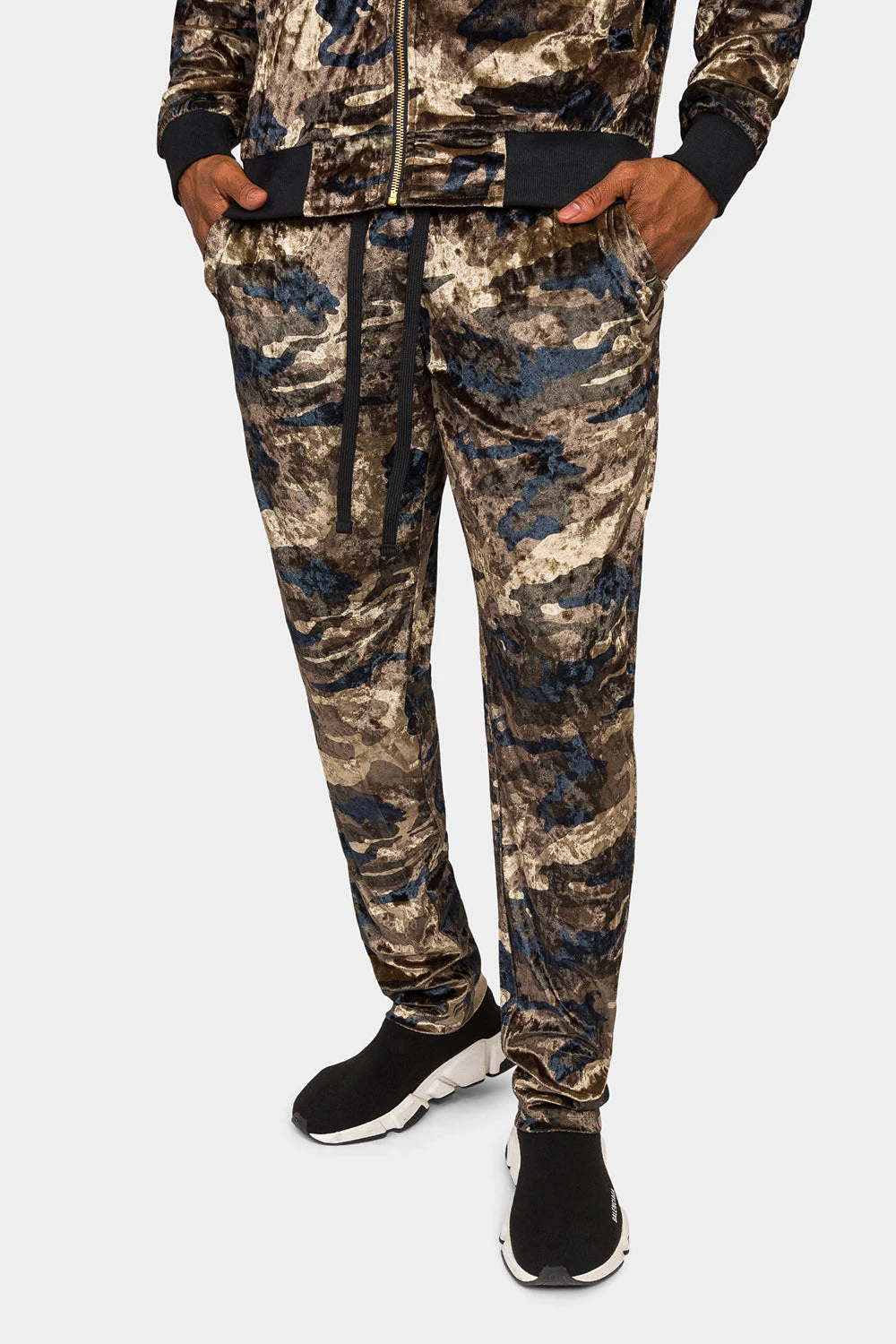 Camo Velvet Velour Track Suit 6 Camo Velvet Velour Track Suit - Image 6