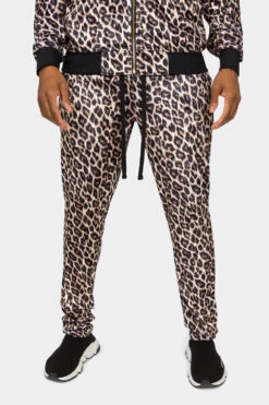 Leopard Velvet Velour Track Suit 13 Leopard Velvet Velour Track Suit -Victorious 0005 ST862 BRN 6