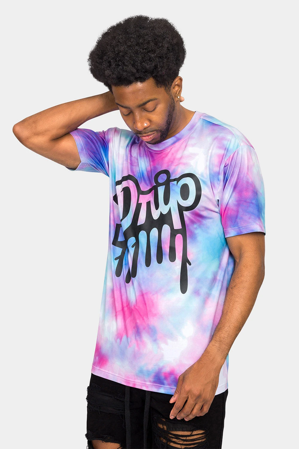 Haze Tie Dye Drip T-Shirt 1 Haze Tie Dye Drip T-Shirt