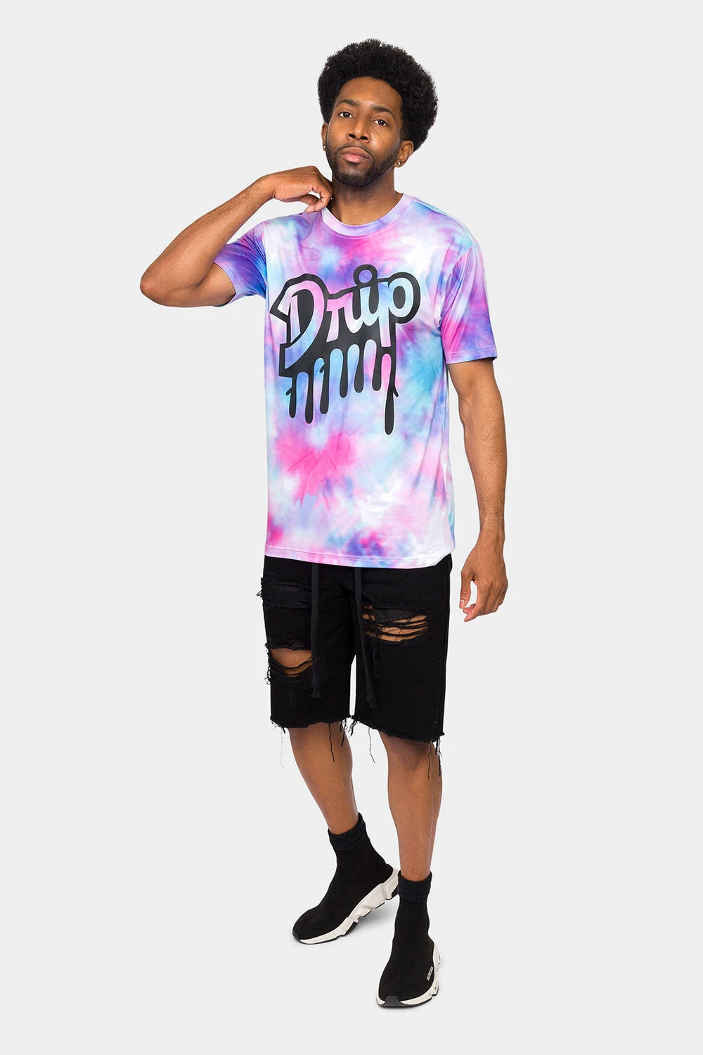 Haze Tie Dye Drip T-Shirt 10 Haze Tie Dye Drip T-Shirt - Image 10