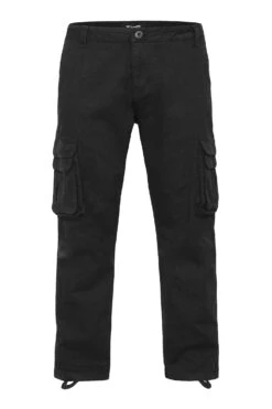 Men's Baggy Relaxed Fit Multiple Pocket Cargo Pants 21 Men's Baggy Relaxed Fit Multiple Pocket Cargo Pants -Victorious 0010 DL1479 BLACK 4