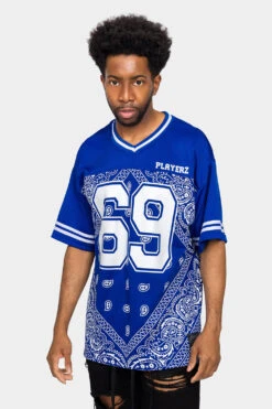 Bandana Paisley 69 Football Jersey 31 Bandana Paisley 69 Football Jersey -Victorious 0010 FJ69 RBL 1