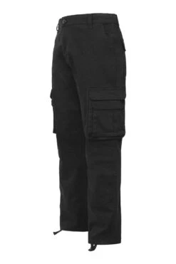 Men's Baggy Relaxed Fit Multiple Pocket Cargo Pants 23 Men's Baggy Relaxed Fit Multiple Pocket Cargo Pants -Victorious 0011 DL1479 BLACK 5