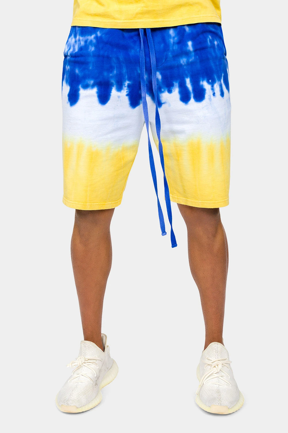 Colorblock Tie Dye Cotton Shirt Shorts Set 12 Colorblock Tie Dye Cotton Shirt Shorts Set - Image 12