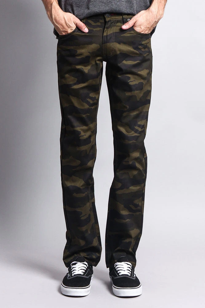 Men's Camo Slim Fit Pants 11 Men's Camo Slim Fit Pants - Image 11