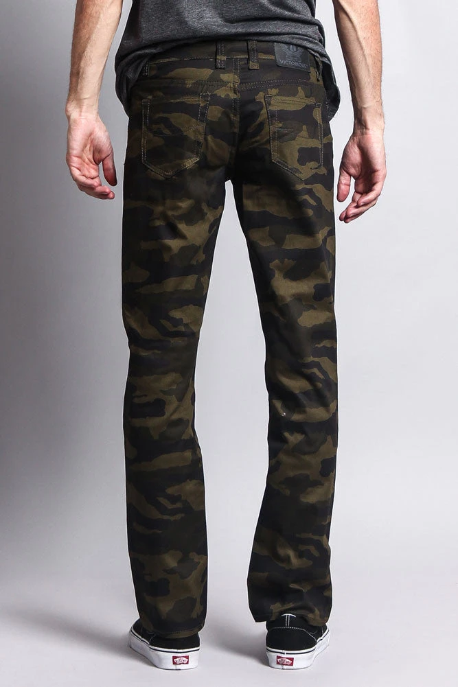 Men's Camo Slim Fit Pants 13 Men's Camo Slim Fit Pants - Image 13