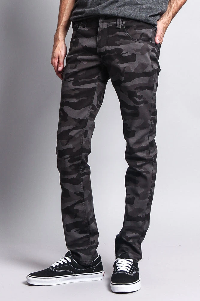 Men's Camo Skinny Jeans 4 Men's Camo Skinny Jeans - Image 4