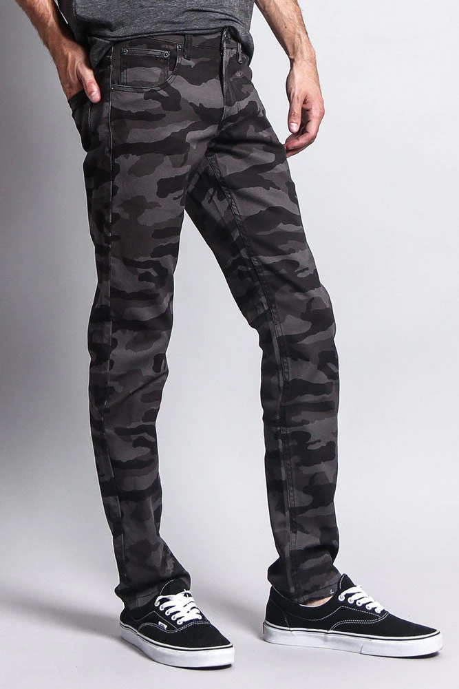 Men's Camo Skinny Jeans 6 Men's Camo Skinny Jeans - Image 6