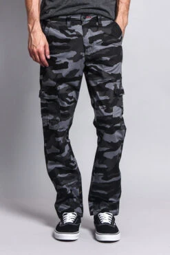 Victorious 26 Men's Camo Cargo Slim Fit Pants