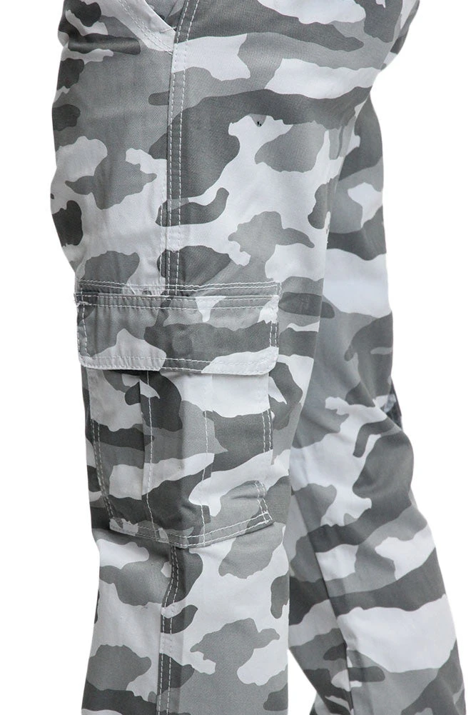 Men's Camo Cargo Slim Fit Pants 20 Men's Camo Cargo Slim Fit Pants - Image 20