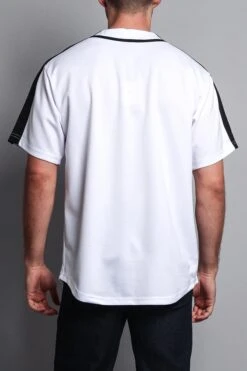 Men's Two Tone Baseball Jersey -Victorious BJ38 WTB 3