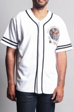 King Tiger Baseball Jersey -Victorious BJ39 WHT 5