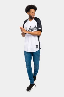 Los Angeles Baseball Jersey -Victorious BJ46 WTB 5