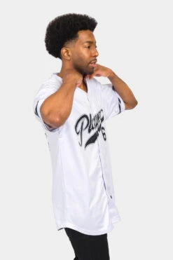 Playerz 69 Baseball Jersey -Victorious BJ69 WHT 4