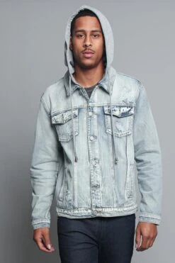 Hooded Denim Jacket -Victorious DK135 LTI 5