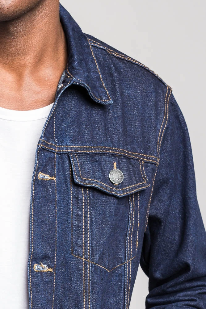 Essential Denim Trucker Jacket 11 Essential Denim Trucker Jacket - Image 11