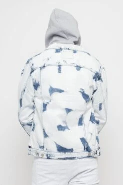 Bleached Denim Jacket -Victorious DK157 CLD 3