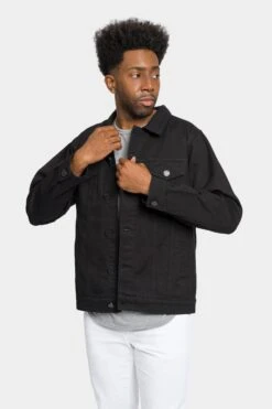 World Tour Colored Denim Jacket 22 World Tour Colored Denim Jacket -Victorious DK192 BLK 1