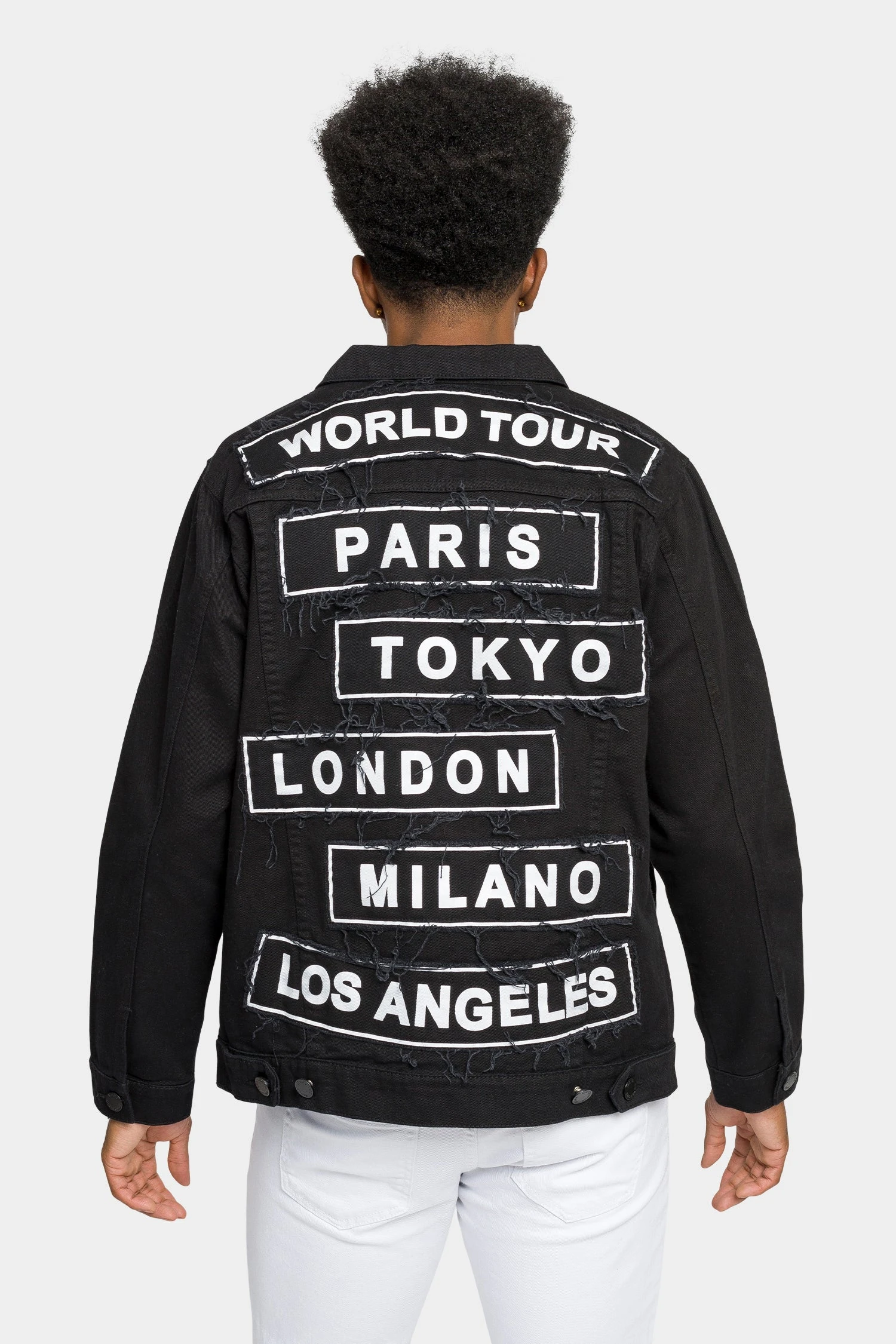 World Tour Colored Denim Jacket 2 World Tour Colored Denim Jacket - Image 2