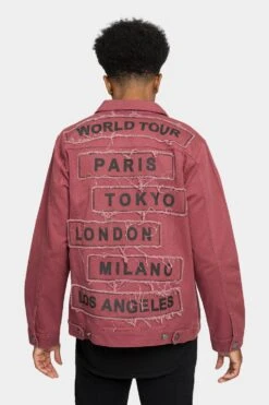 World Tour Colored Denim Jacket 27 World Tour Colored Denim Jacket -Victorious DK192 BRK 3