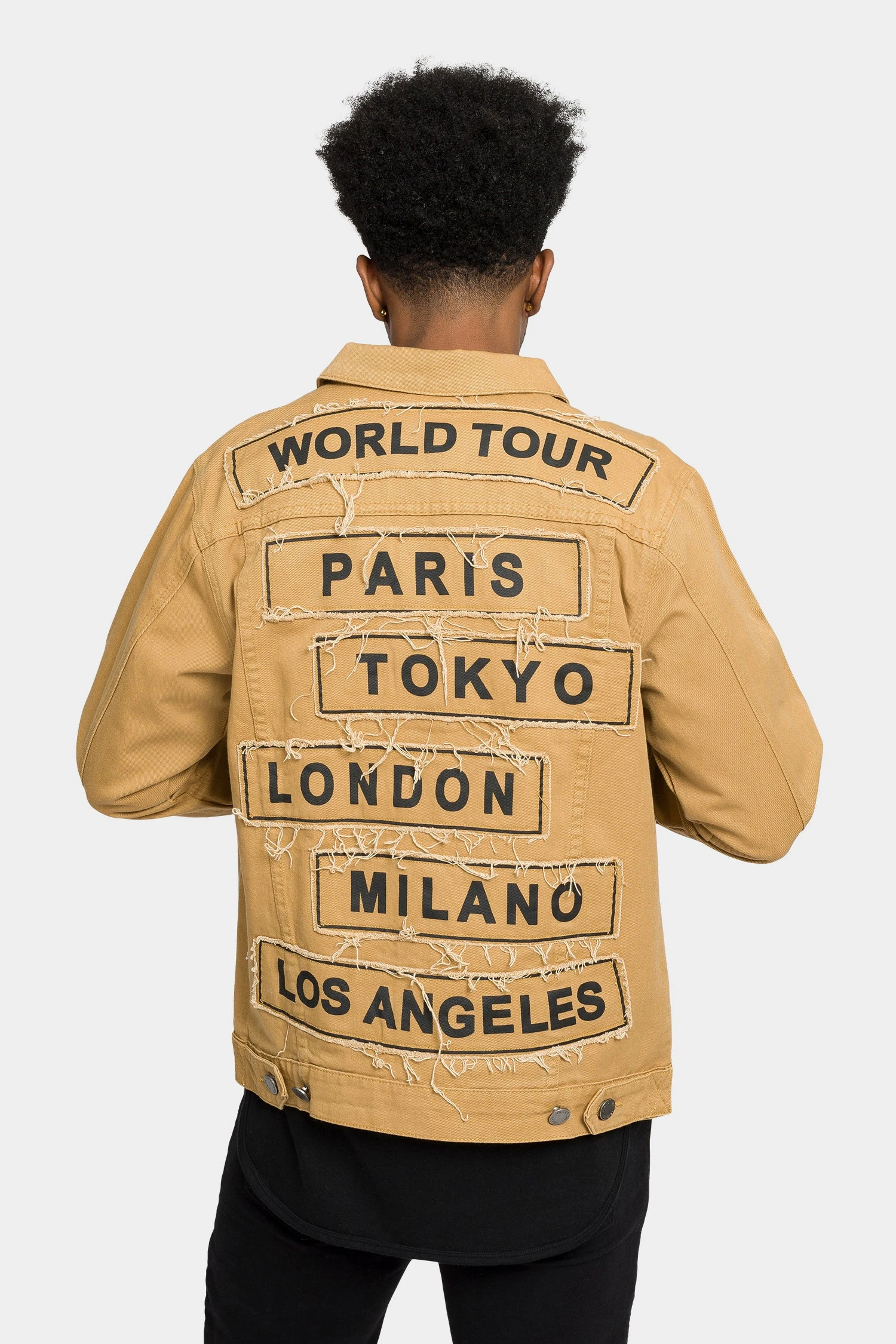 World Tour Colored Denim Jacket 1 World Tour Colored Denim Jacket