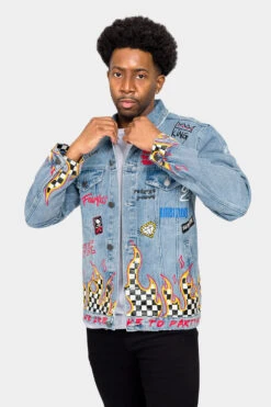 Victorious 4 We Like To Party Denim Jacket