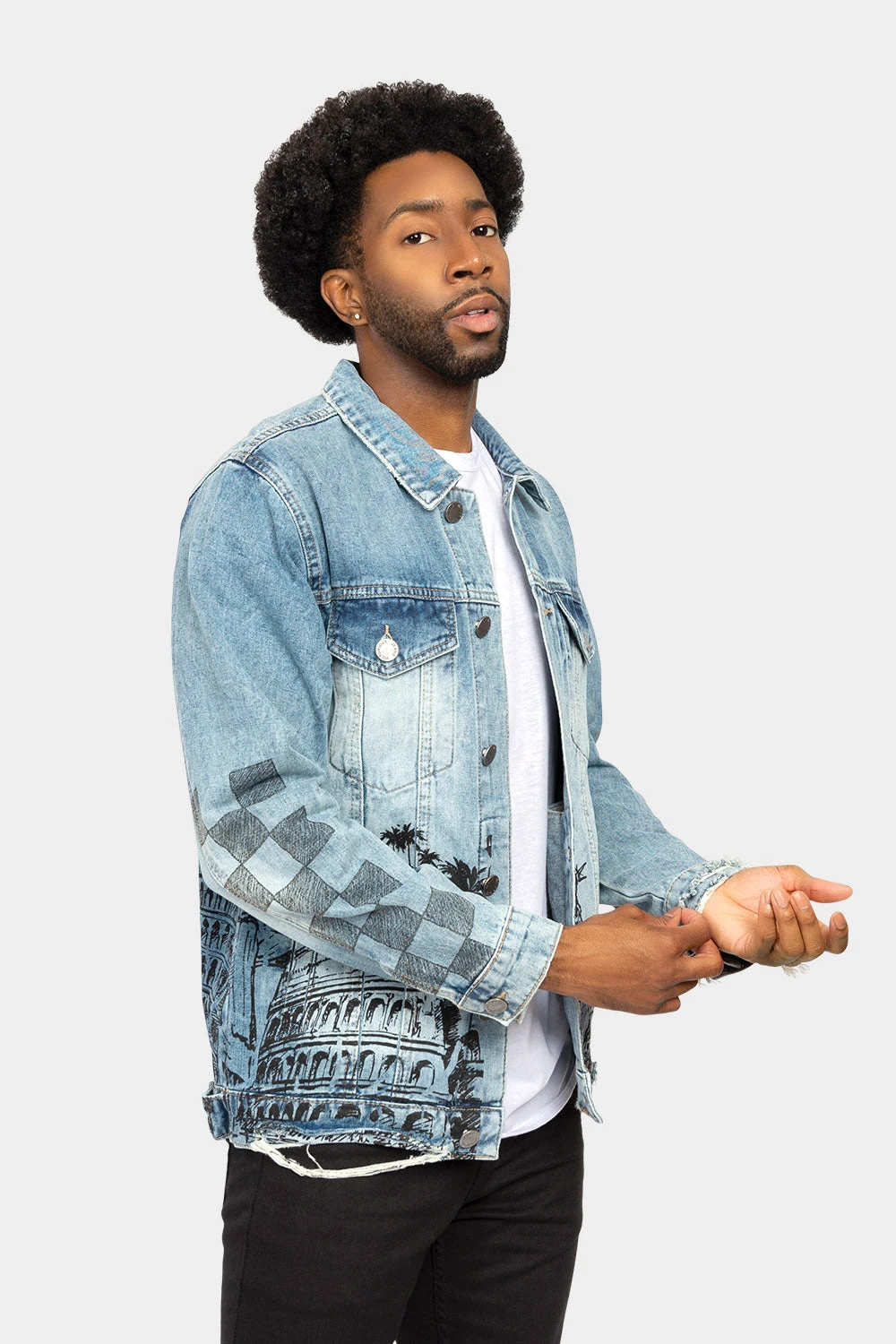 World Tour Denim Jacket 4 World Tour Denim Jacket - Image 4