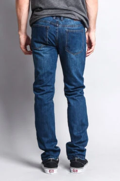 Premium Denim Skinny Fit Jeans (Indigo Blue) -Victorious DL1004 IND 3 5c549543 023d 4f13 b453 a7903276e402