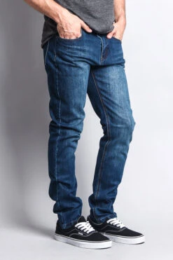 Premium Denim Skinny Fit Jeans (Indigo Blue) -Victorious DL1004 IND 4 d75aa09d e71a 4882 b70e f142d1dd67e4
