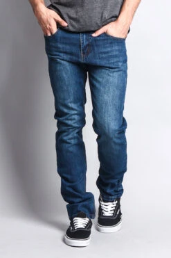Premium Denim Skinny Fit Jeans (Indigo Blue) -Victorious DL1004 IND 5 4ebe0249 cb82 48ca a010 62a71fc56028