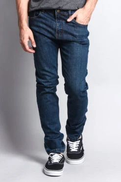 Premium Denim Skinny Fit Jeans (Midnight Blue) -Victorious DL1004 MDN 5 45e706b8 ad74 46bc 80a5 adcfd13a8dc1