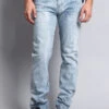 Premium Denim Skinny Fit Jeans (Blue Sky)