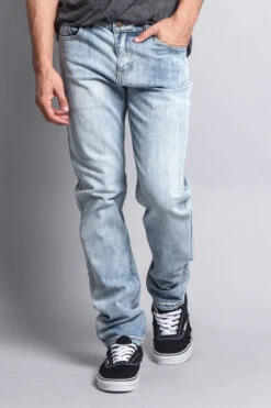 Premium Denim Skinny Fit Jeans (Blue Sky) -Victorious DL1004 SKY 5 2de4ef09 5882 4428 b40b 17f29f6c25e5