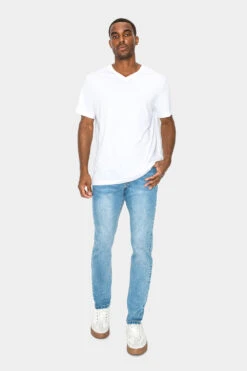 Essential Loose Fit Denim Jeans 29 Essential Loose Fit Denim Jeans -Victorious DL1007 SKY 4