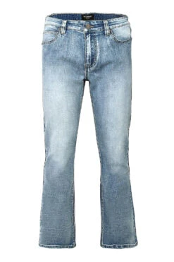 Men's Essential Light Washed Flared Denim Jeans 8 Men's Essential Light Washed Flared Denim Jeans -Victorious DL1008 IND 3