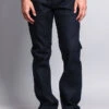 Men's Straight Fit Raw Denim Jeans (Raw Indigo)