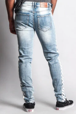 OW Striped Distressed Jeans -Victorious DL1160 INW 3