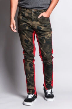 Victorious 30 Men's Double Taped Track Style Camo Pants