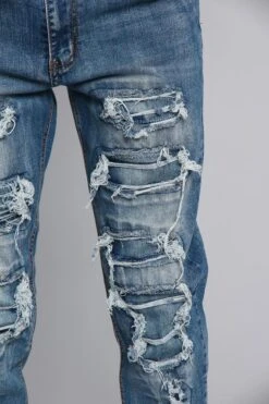 Distressed Denim Jeans 16 Distressed Denim Jeans -Victorious DL1215 IND 5