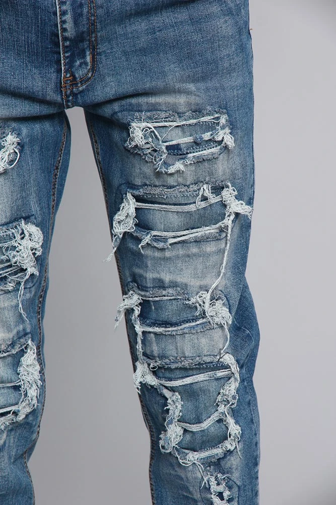 Distressed Denim Jeans 5 Distressed Denim Jeans - Image 5