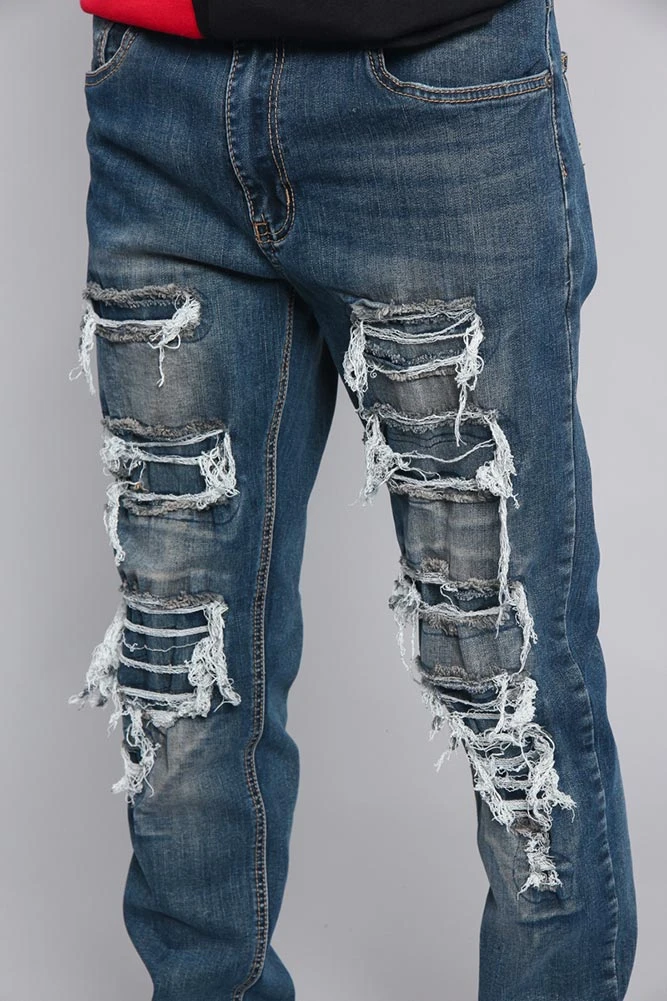 Distressed Denim Jeans 11 Distressed Denim Jeans - Image 11